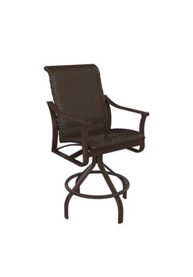 Corsica Sling Swivel Bar Stool