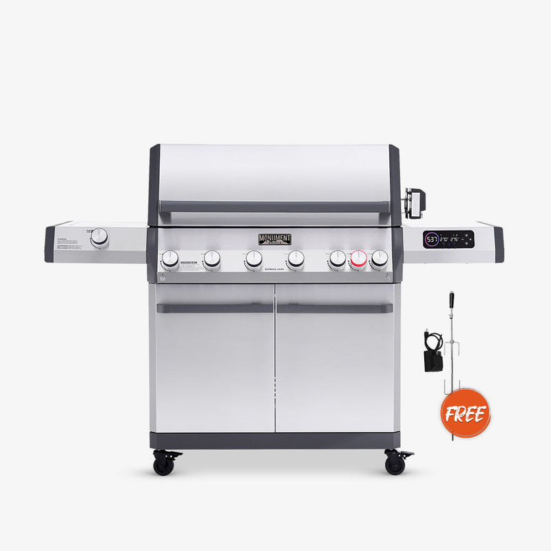 Monument Grills Eminence 605 | Master Power Stainless Natural/Propane Gas Grill