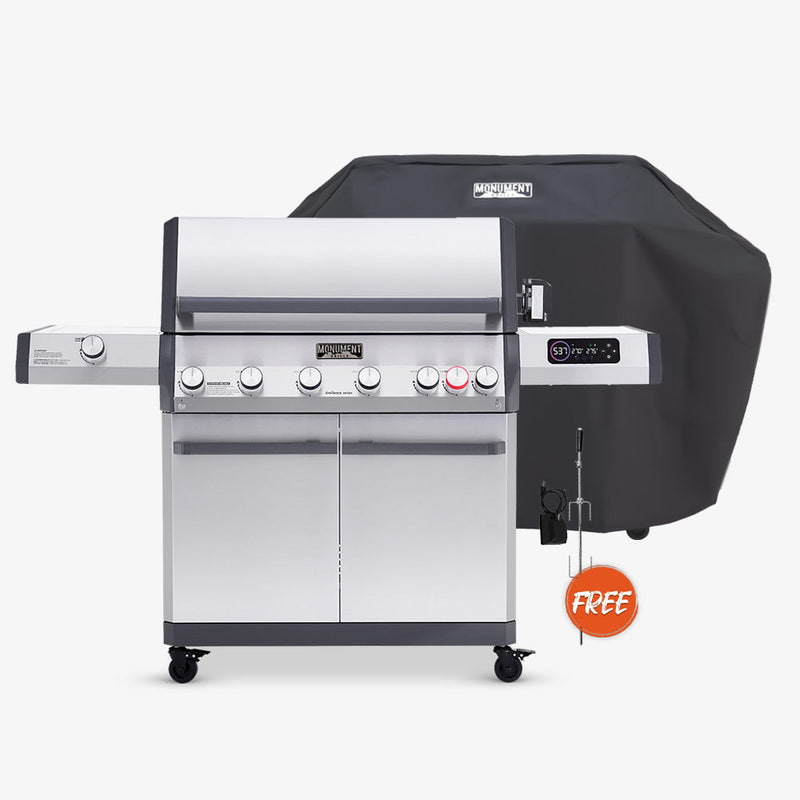 Monument Grills Eminence 605 | Master Power Stainless Natural/Propane Gas Grill