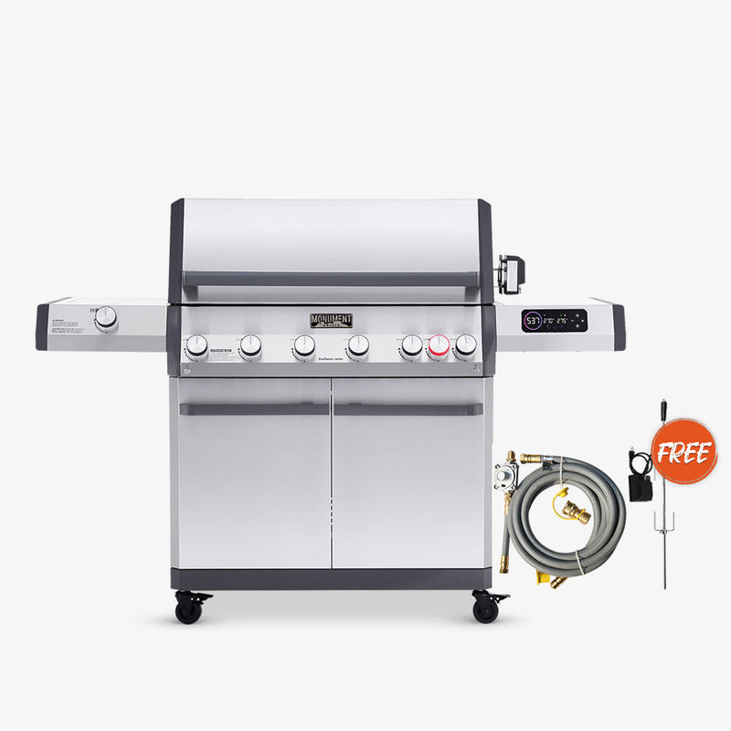Monument Grills Eminence 605 | Master Power Stainless Natural/Propane Gas Grill