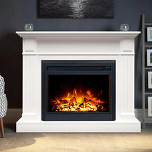Load image into Gallery viewer, Moda Berwick 2000W Electric Fireplace Heater White Mantel Suite