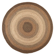 Easy Living Taupetone braided indoor/outdoor rug by Rhody Rug — round