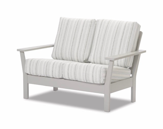 Telescope Antero MGP Deep Seat Loveseat with Sunbrella Cushions