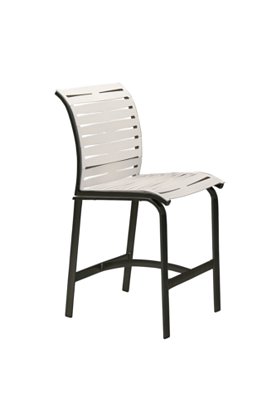 Elance Padded Sling Stationary Bar Stool