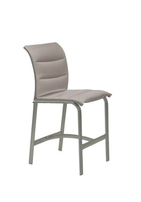 Elance Padded Sling Armless Stationary Bar Stool
