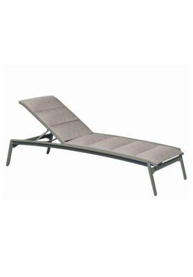 Elance Padded Sling Chaise Lounge