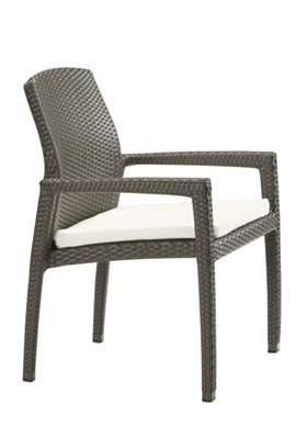 Evo Woven Dining Chair with Pad