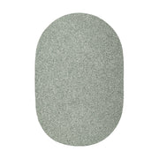 Elegance Dusty Sage braided indoor/outdoor rug by Rhody Rug — oval runner
