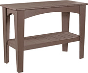 Island Buffet Table Chestnut
