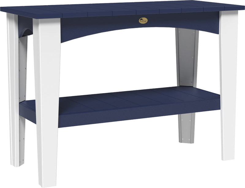 Island Buffet Table Patriot Blue
