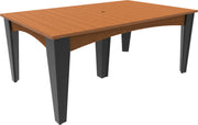 Island Dining Table 44 x 72 Rect. AMB