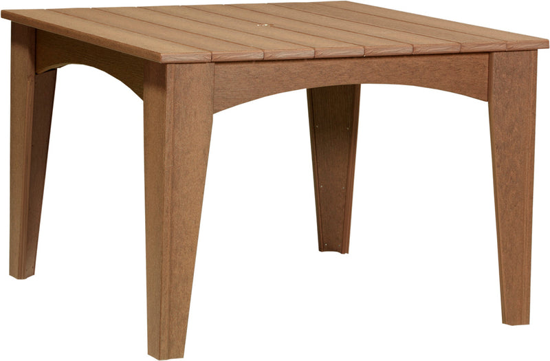 Island Dining Table 44 Square Antique