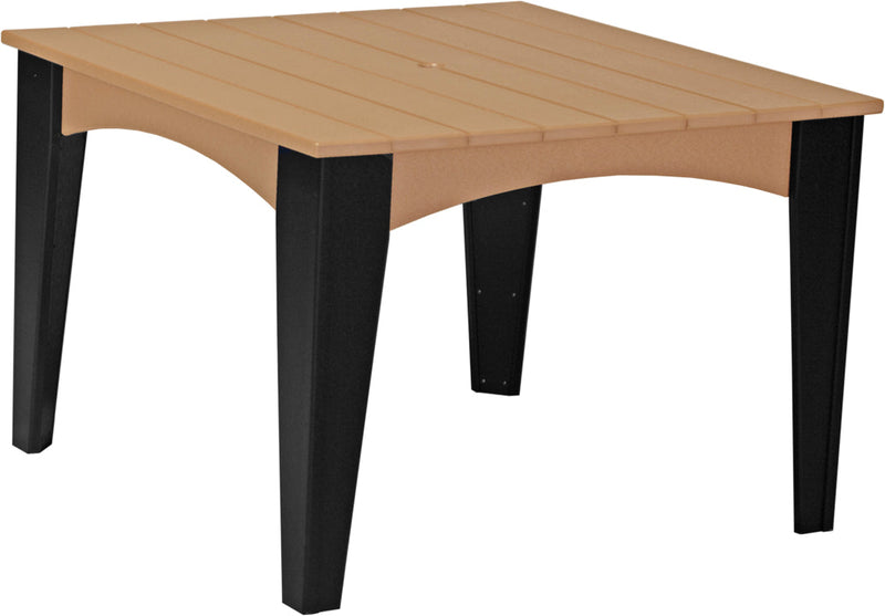 Island Dining Table 44 Square Cedar