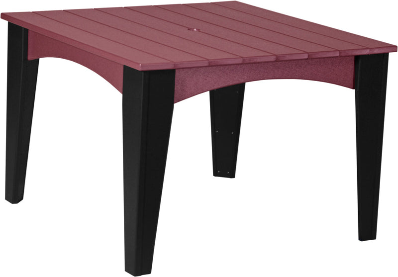 Island Dining Table 44 Square Cherrywood