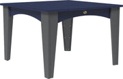 Island Dining Table 44 Square Patriot Blue
