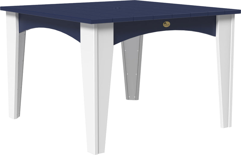 Island Dining Table 44 Square Patriot Blue