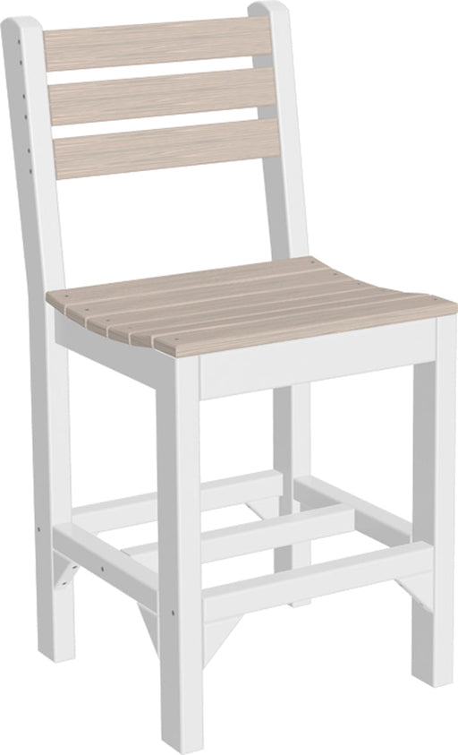 Island Side Chair Counter Height Birch White