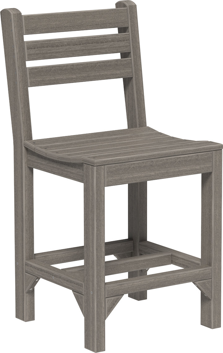 Island Side Chair Counter Height Coastal Gray