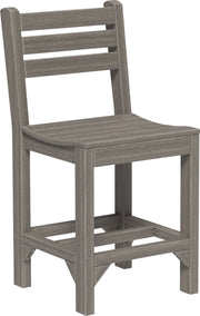 Island Side Chair Counter Height Coastal Gray