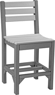 Island Side Chair Counter Height Dove Gray Slate