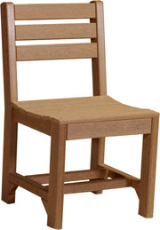Island Side Chair Dining Height Antique Mahogany