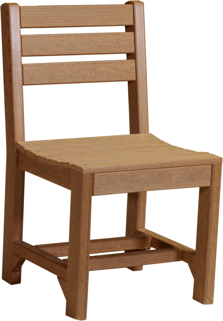 Island Side Chair Dining Height Antique Mahogany