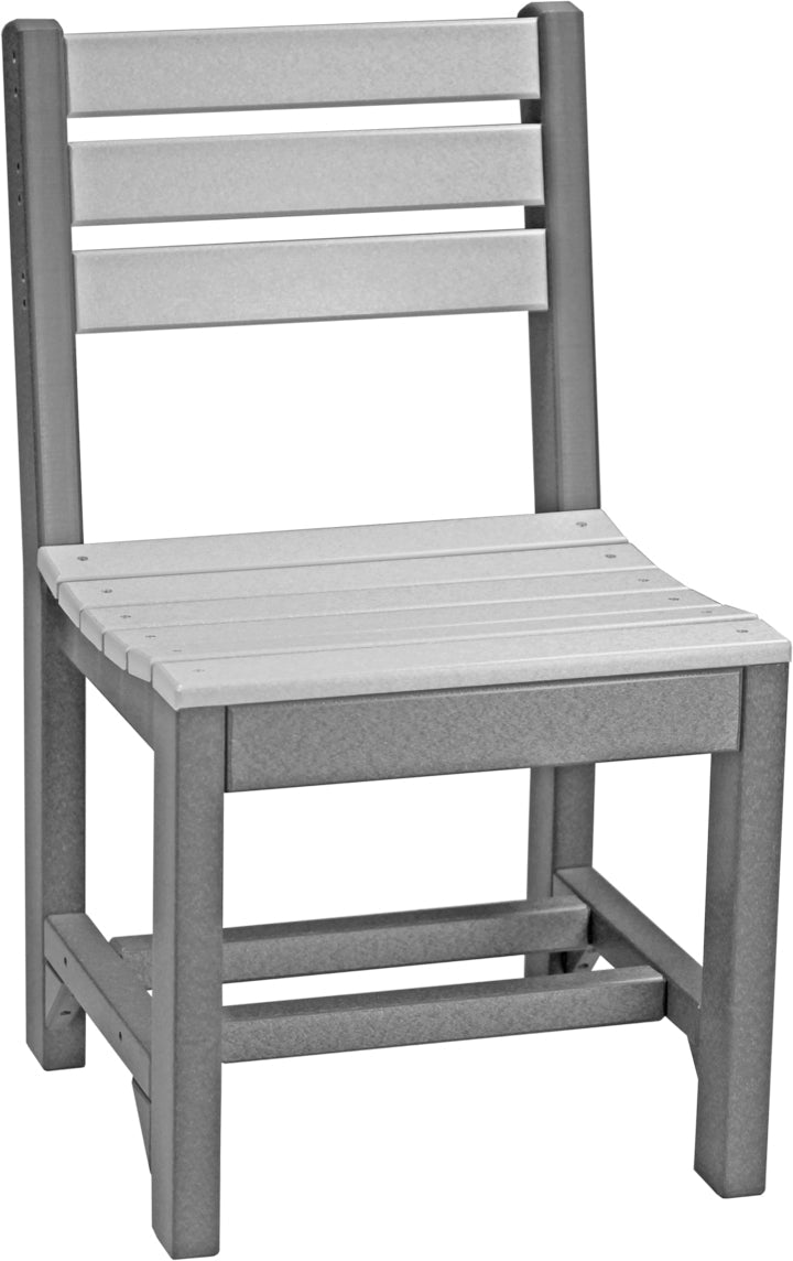 Island Side Chair Dining Height Dove Gray Slate