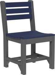 Island Side Chair Dining Height Patriot Blue Slate