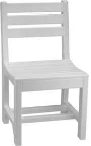 Island Side Chair Dining Height White