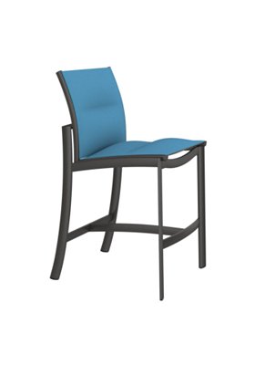 KOR Padded Sling Armless Bar Stool