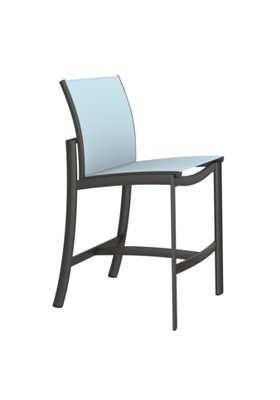 KOR Relaxed Sling Armless Bar Stool