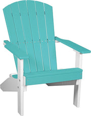 Lakeside Adirondack Chair Aruba Blue White