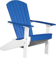 Lakeside Adirondack Chair Blue White