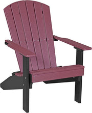 Lakeside Adirondack Chair Cherrywood Black