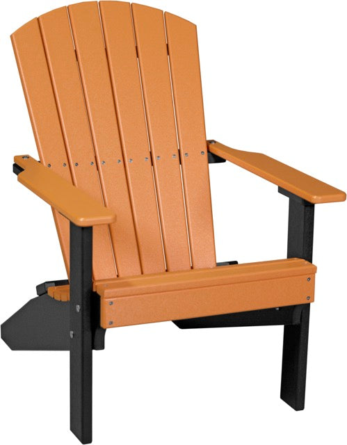Lakeside Adirondack Chair Tangerine Black