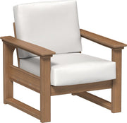 Lanai Deep Seating Chair Antique Mahogany-Canvas