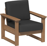 Lanai Deep Seating Chair Antique Mahogany-Spectrum Carbon