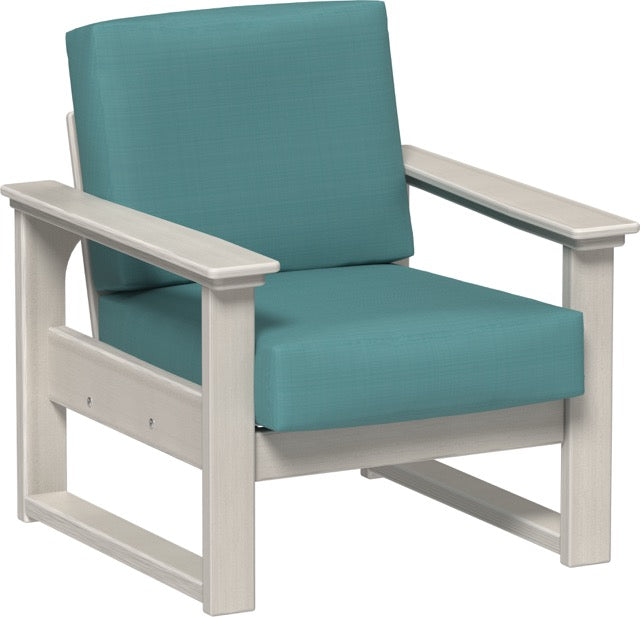 Lanai Deep Seating Chair Birch-Cast Breeze