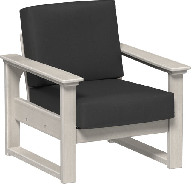 Lanai Deep Seating Chair Birch-Spectrum Carbon