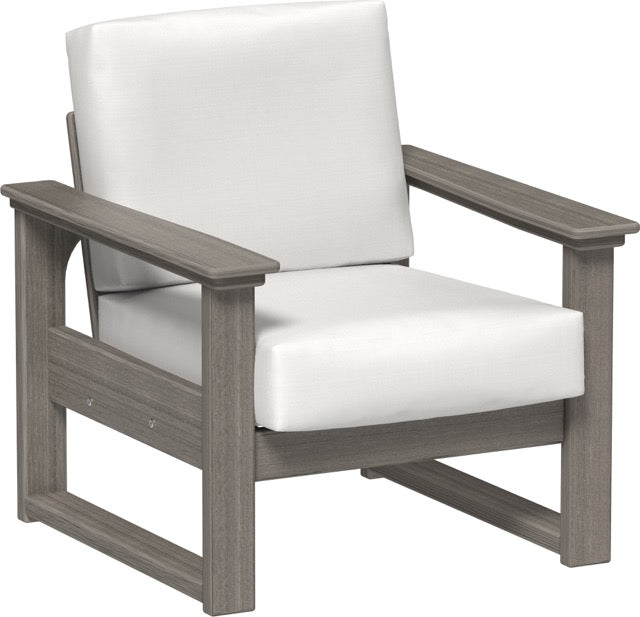 Lanai Deep Seating Chair Coastal Gray-Canvas