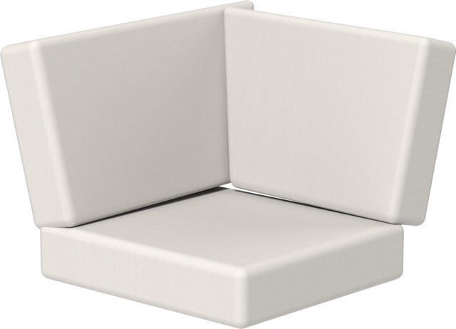 Lanai Deep Seating Cushion Set 3 Piece Corner Canvas