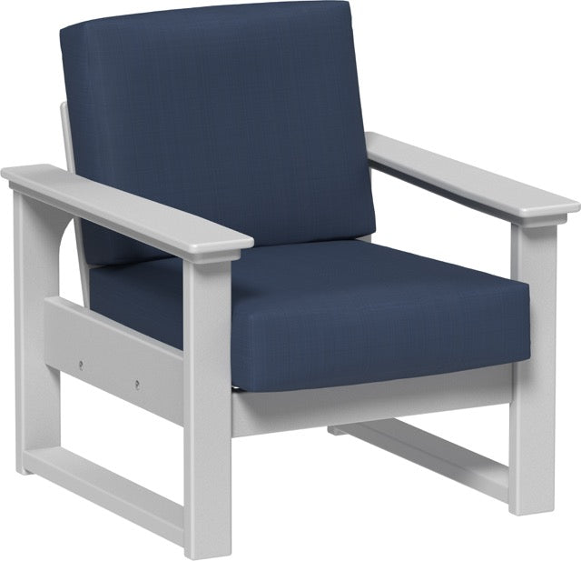 Lanai Deep Seating Chair Dove Gray-Spectrum Indigo