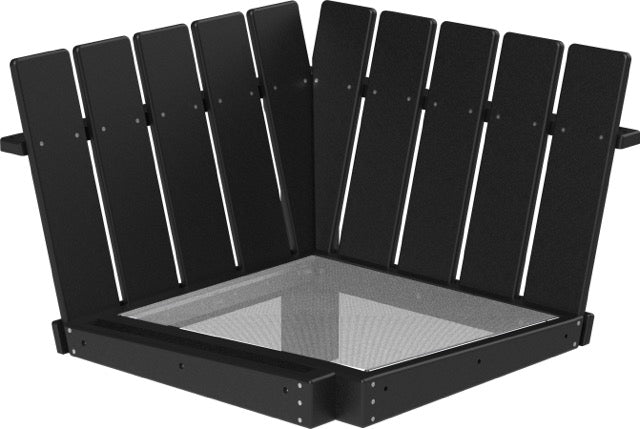 Lanai Deep Seating - Corner Section Black