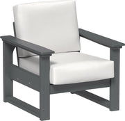 Lanai Deep Seating Chair Slate-Canvas