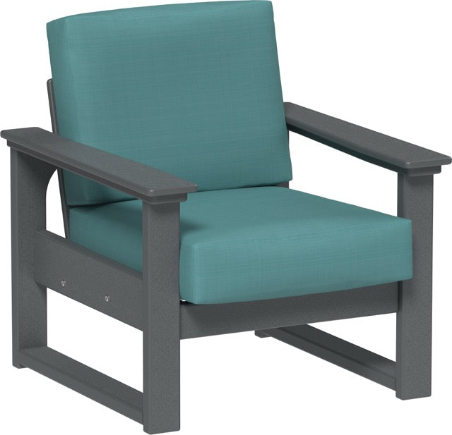 Lanai Deep Seating Chair Slate-Cast Breeze