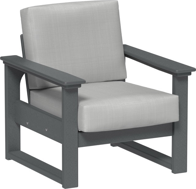 Lanai Deep Seating Chair Slate-Spectrum Dove