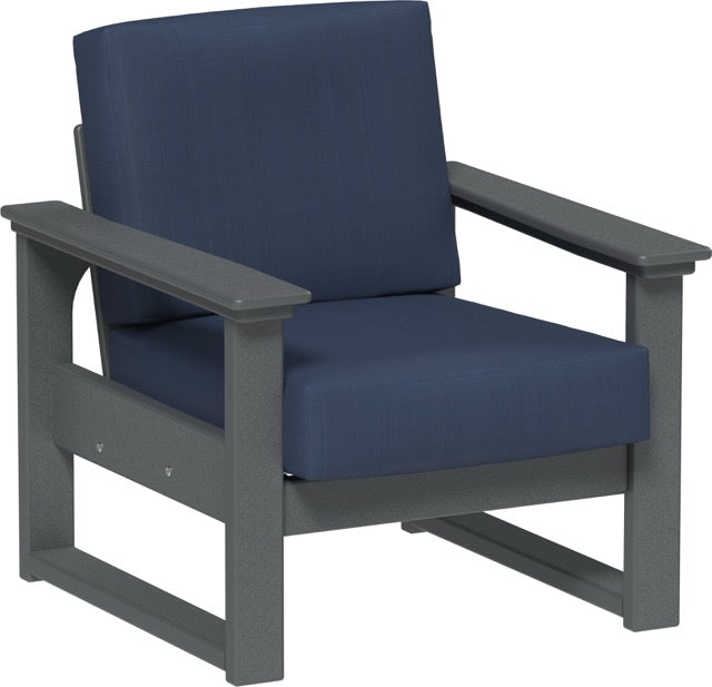 Lanai Deep Seating Chair Slate-Spectrum Indigo