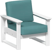 Lanai Deep Seating Chair White-Cast Breeze