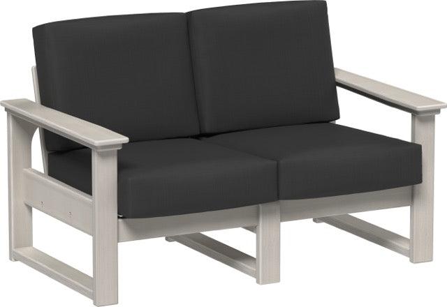 Lanai Deep Seating Loveseat Birch-Spectrum Carbon