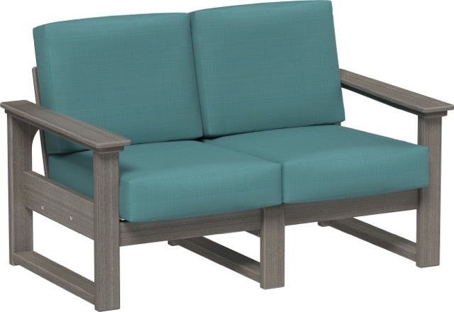 Lanai Deep Seating Loveseat Coastal Gray-Cast Breeze